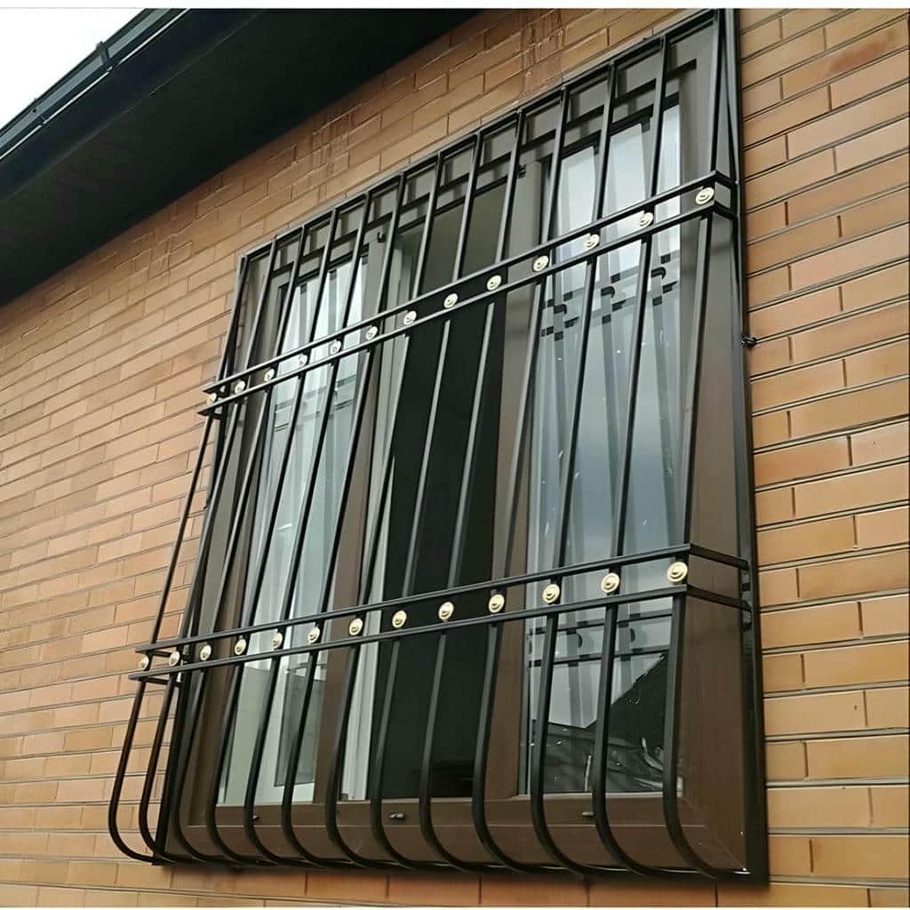 اجرای حفاظ پنجره ثابت بدون مزاحمت برای دستگیره