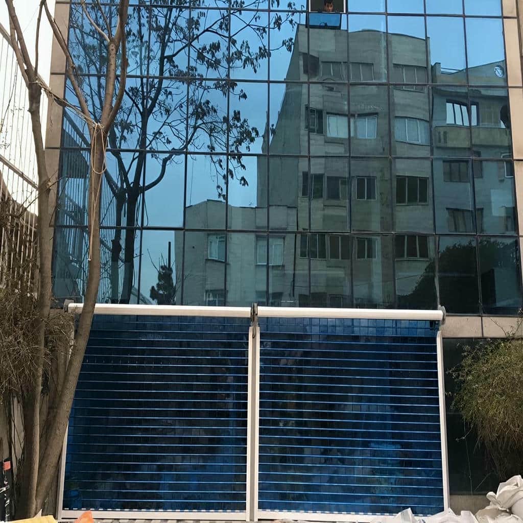 ساخت کرکره برقی پارکینگ با قفل مطمئن