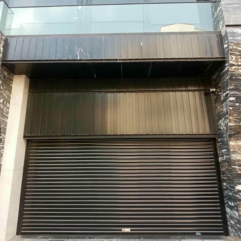 سفارش درب کرکره ای پارکینگ اتوماتیک فوم دار