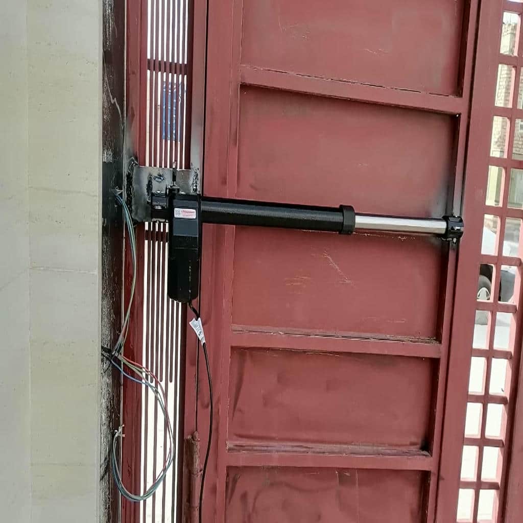 قیمت درب برقی ویلایی دو لنگه بر اساس طرح