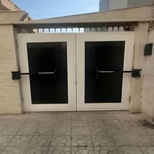 7 نمونه درب اتوماتیک ریلی حیاط