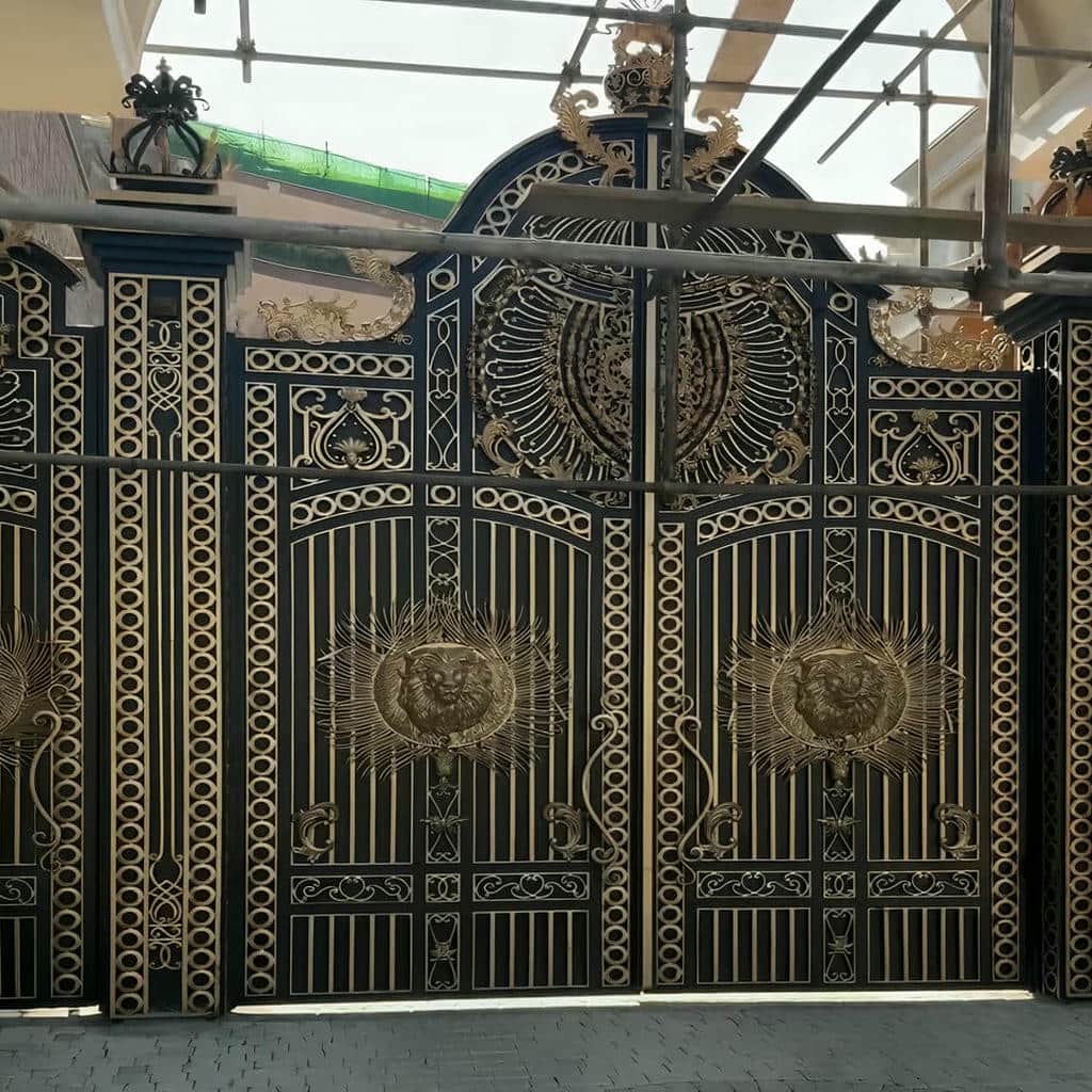 ساخت درب ویلایی ترموود نما چوب با ترموود مقاوم