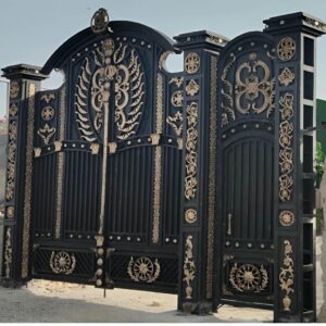 9 مدل درب پارکینگ عریض ماشین رو