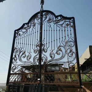 6 طرح درب پارکینگ شاسی فلزی تقویت شده