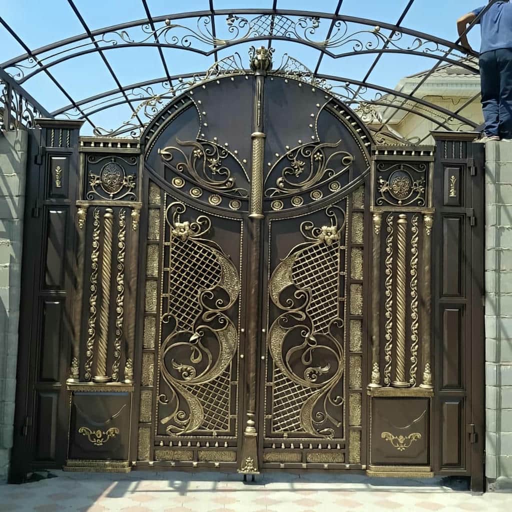 قیمت درب پارکینگ مینیمال خطی بر اساس مدل و ابعاد