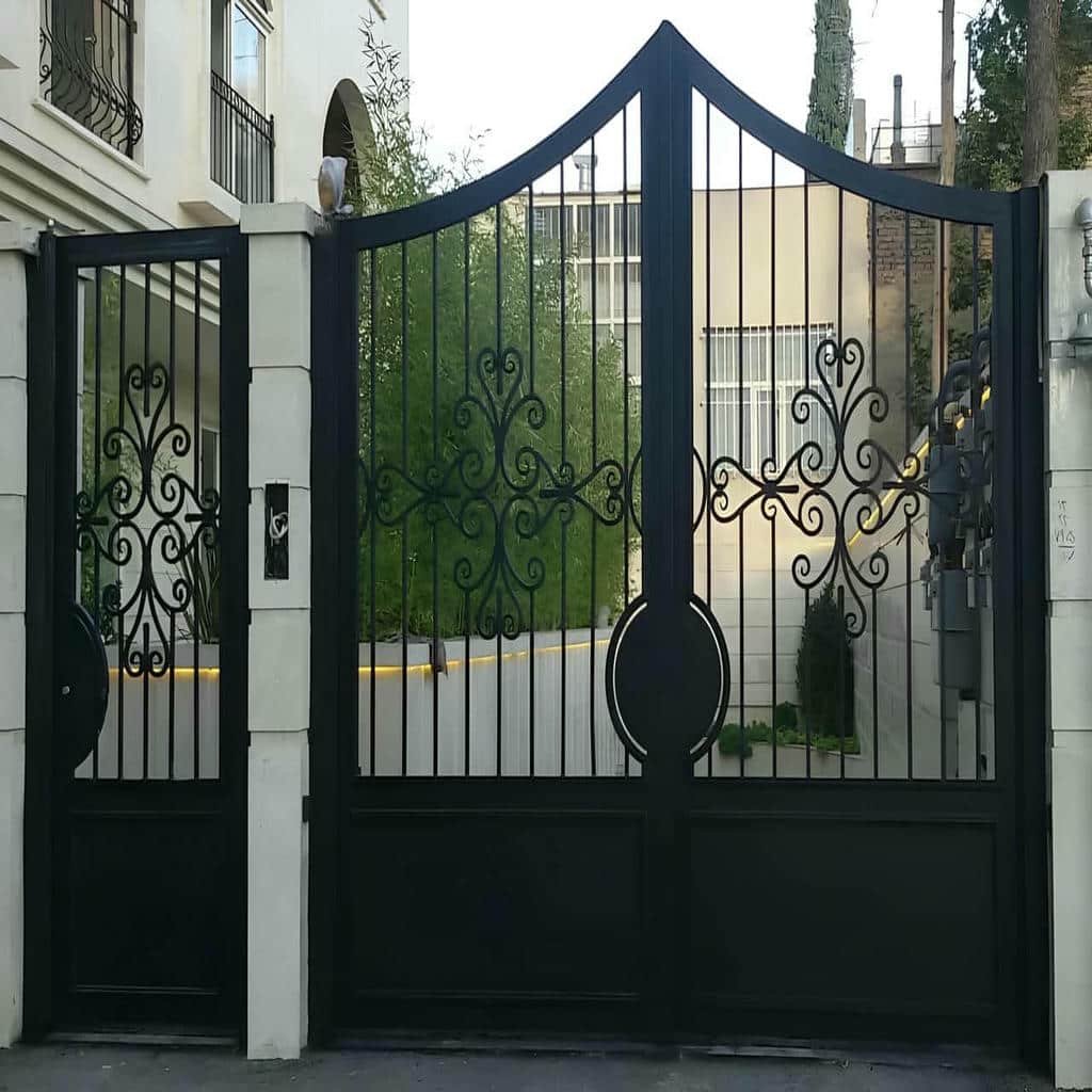 درب پارکینگ لوکس ورودی ویلا برای امنیت ورودی خودرو