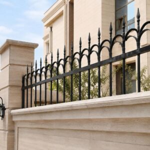 8 طرح حفاظ دیوار ویلایی مدرن طرح نیزه