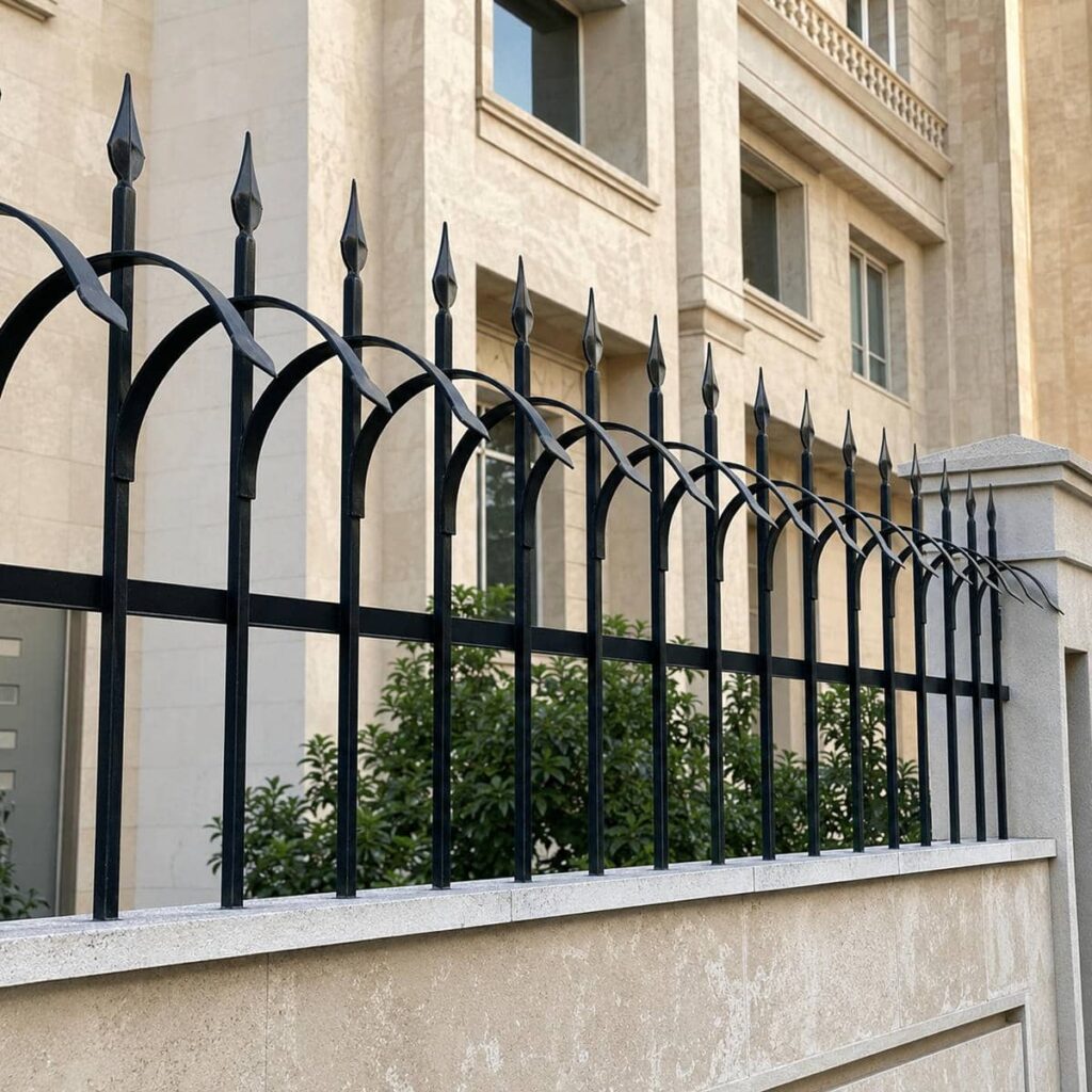 فروش حفاظ سرنیزه ای دیوار ویلای سنگی