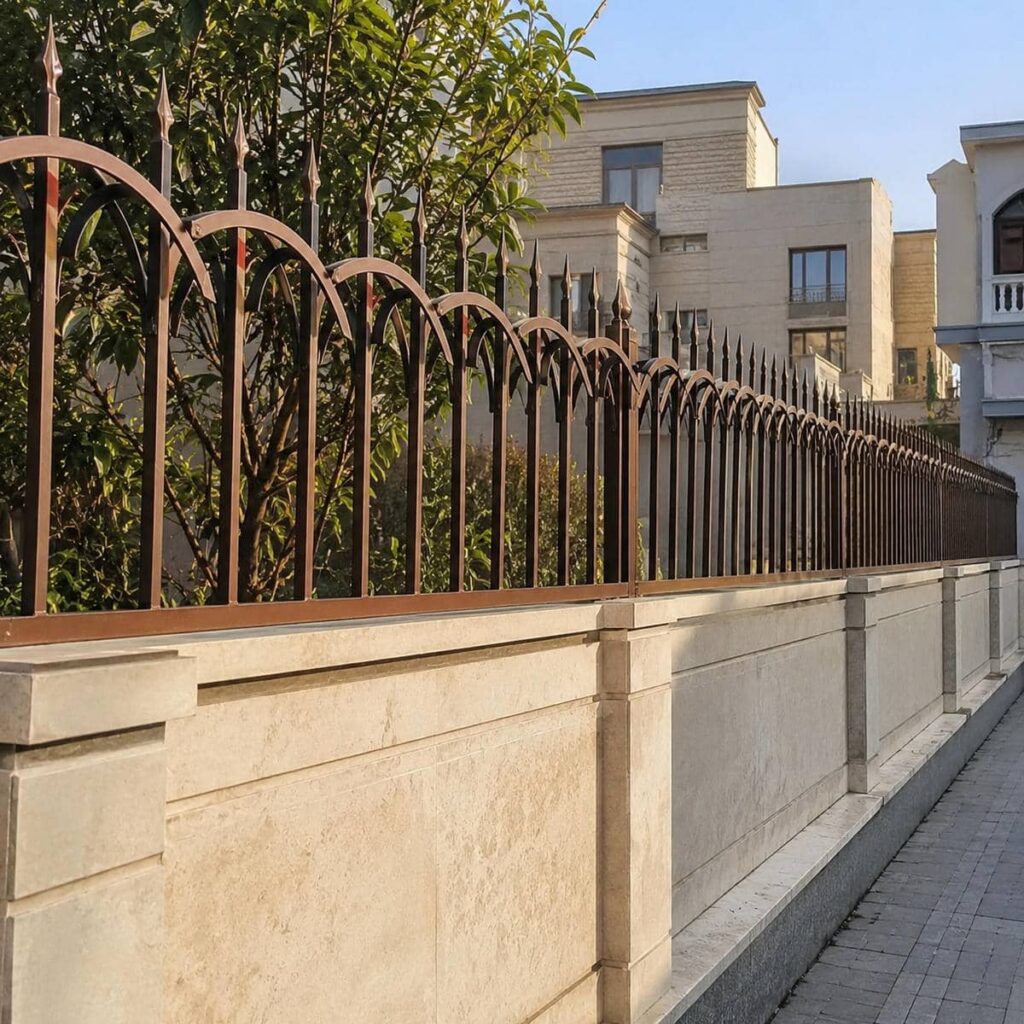 11 مدل حفاظ دیوار فلزی ردیفی