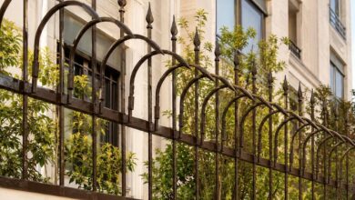 8 مدل حفاظ دیوار کوتاه حیاط