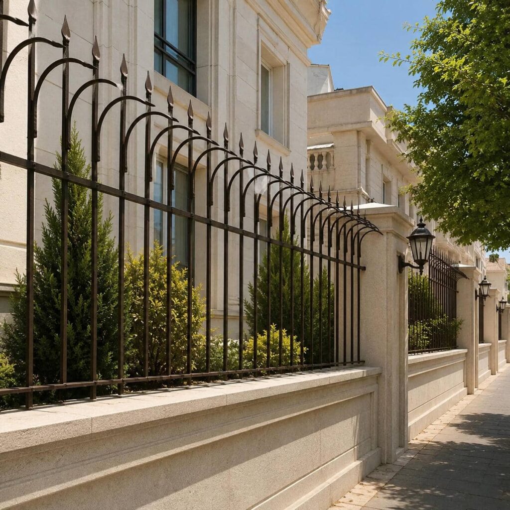9 مدل حفاظ دیوار سیم خاردار ترکیبی