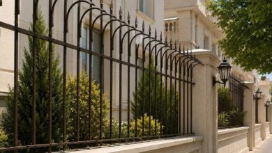 9 مدل حفاظ دیوار سیم خاردار ترکیبی
