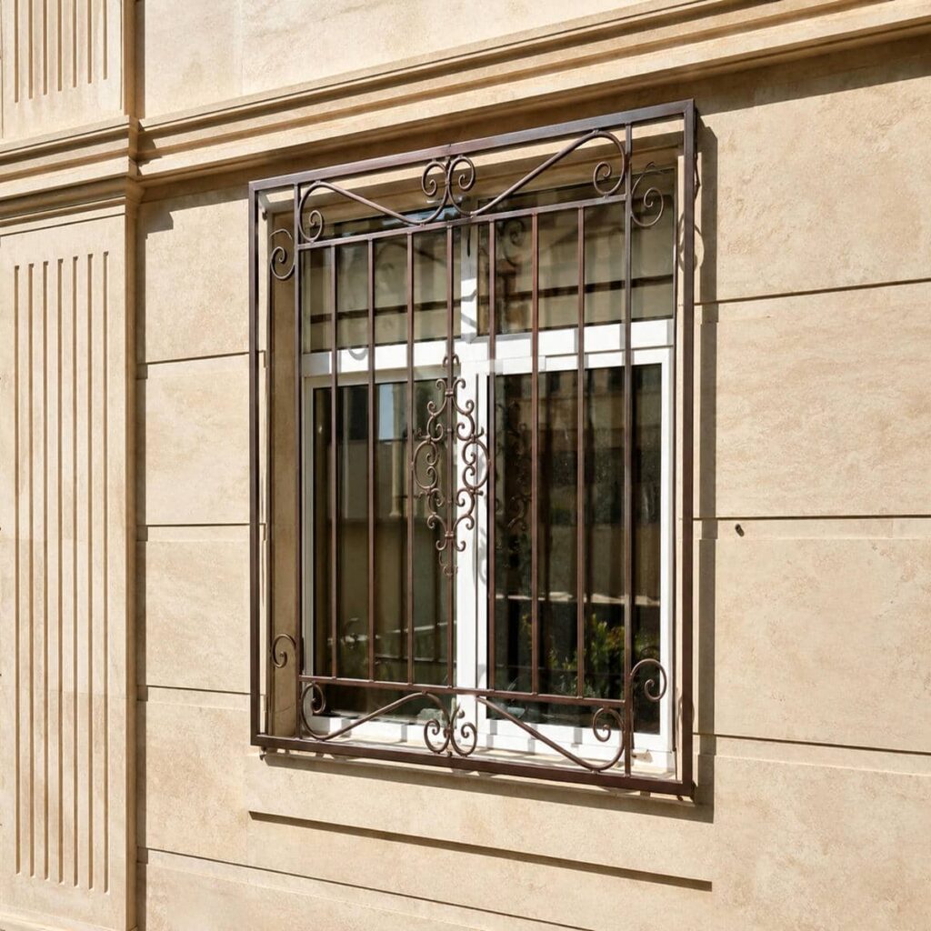 سفارش حفاظ پنجره دوجداره ضد سرقت با قفل مطمئن