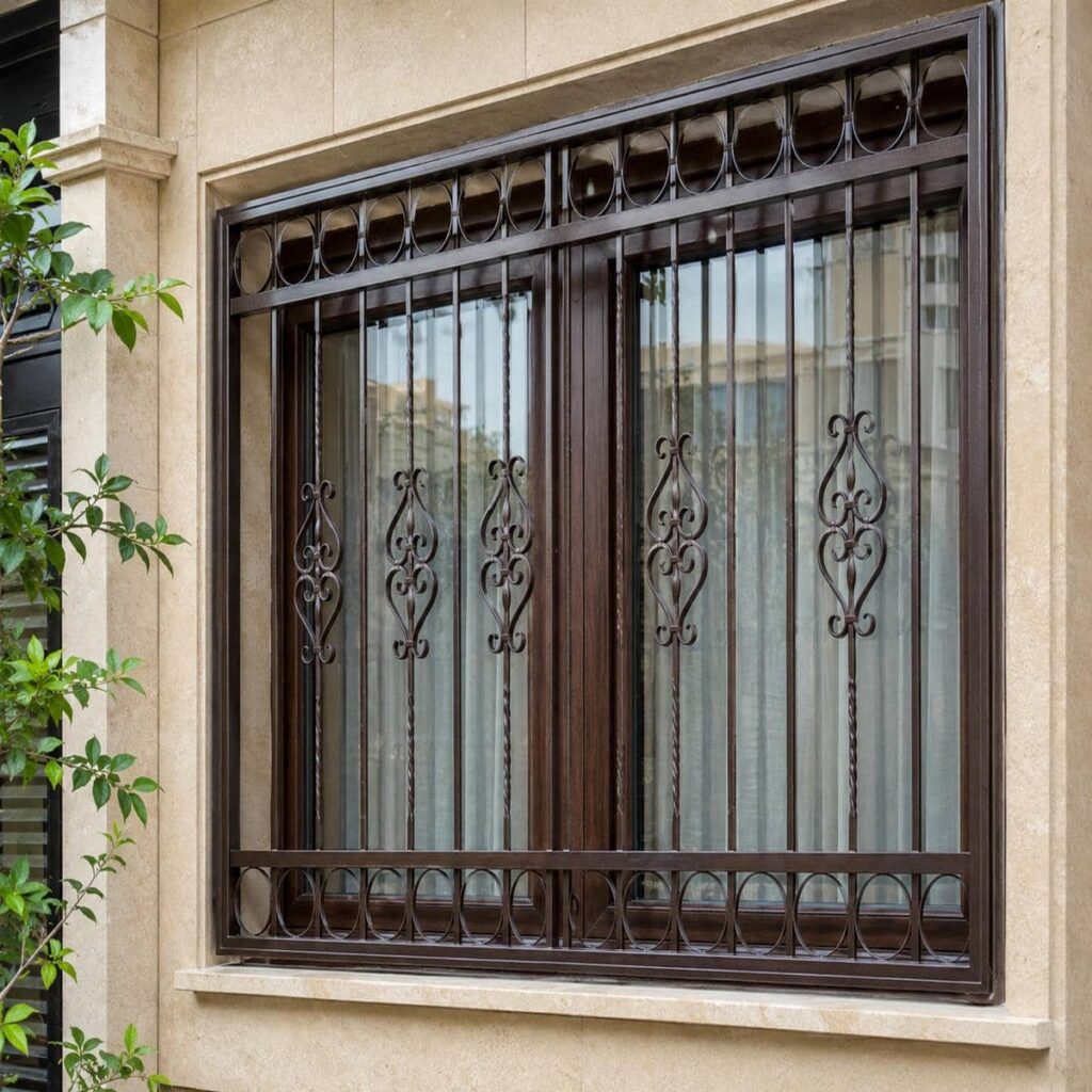 سفارش حفاظ پنجره آهنی پروفیلی برای افزایش حریم دید