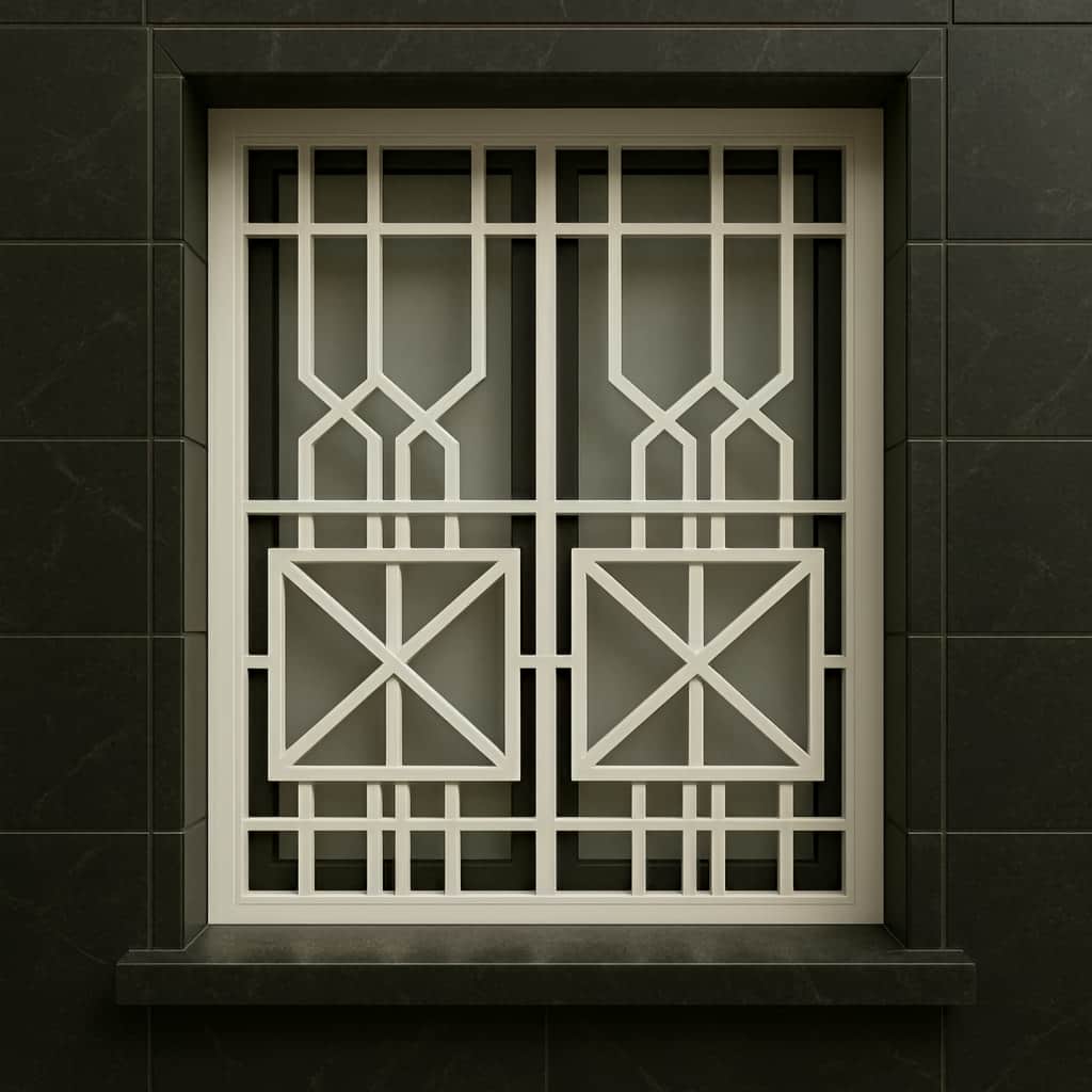 حفاظ پنجره مدرن فلزی