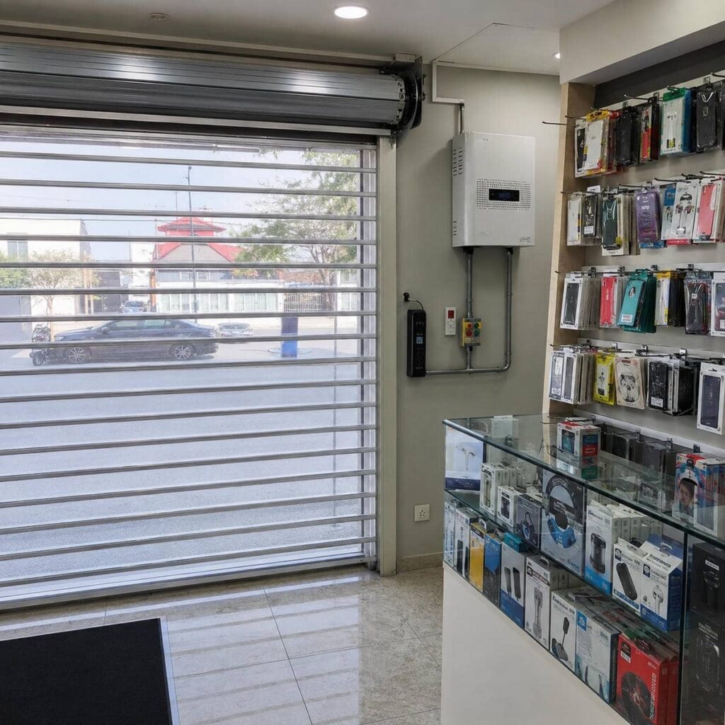 درب کرکره ای سفارشی