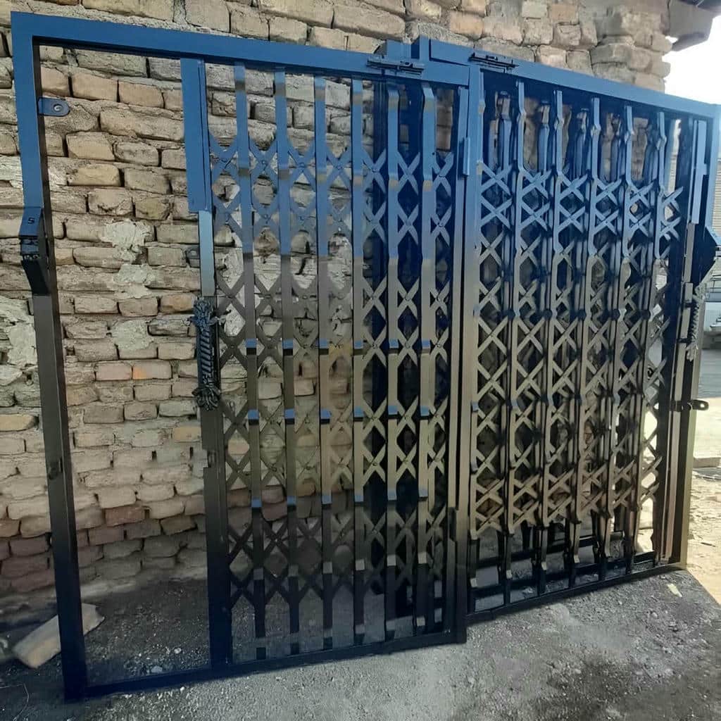 محافظ درب ورودی فلزی مدرن محافظ درب ورودی فلزی مدرن