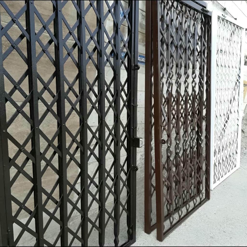 حفاظ آکاردئونی فلزی