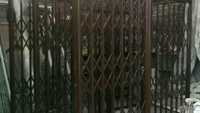 حفاظ لولایی درب فلزی مقاوم