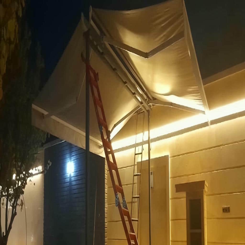سایبان برقی اتوماتیک سایبان برقی اتوماتیک