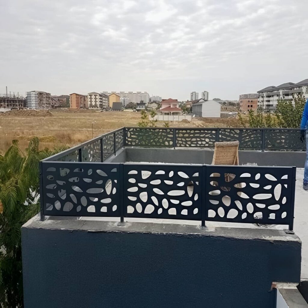 راه پله مدرن داخلی