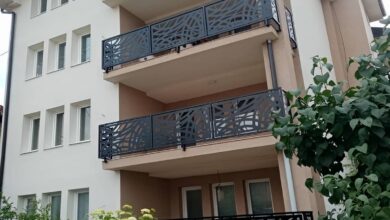 نرده دوبلکس مدرن داخلی