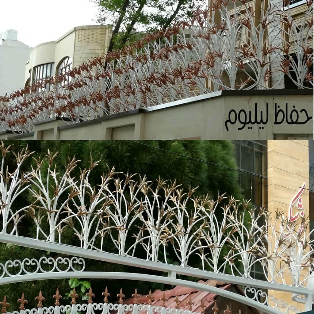 پوشش رنگی حفاظ فلزی