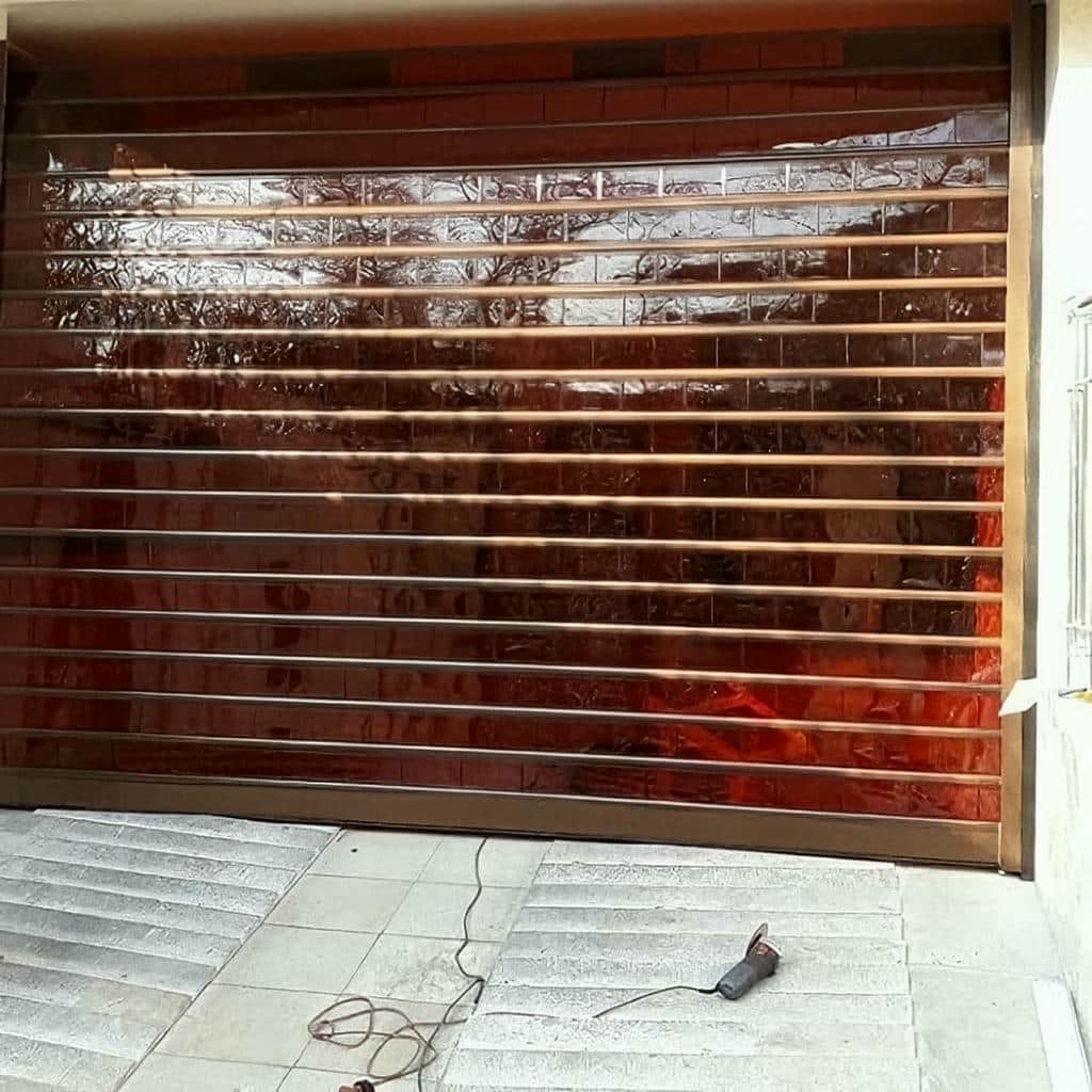 کرکره برقی فروشگاه کوچک