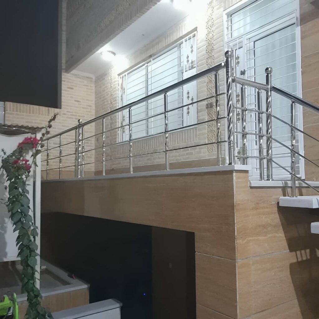 نرده راه پله طراحی جدید