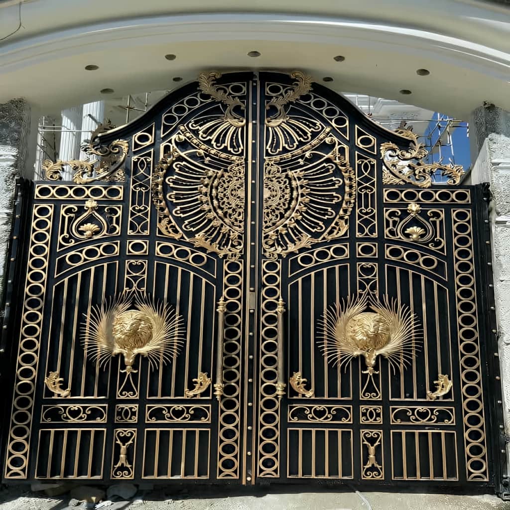 درب ویلا فلزی بازسازی ساختمان