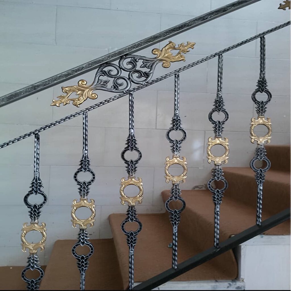 نرده تراس فرفورژه خارجی