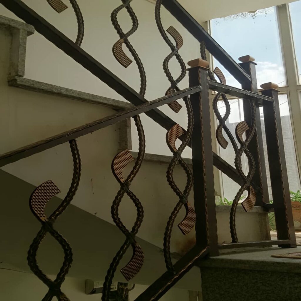 نرده راه پله تزئینی
