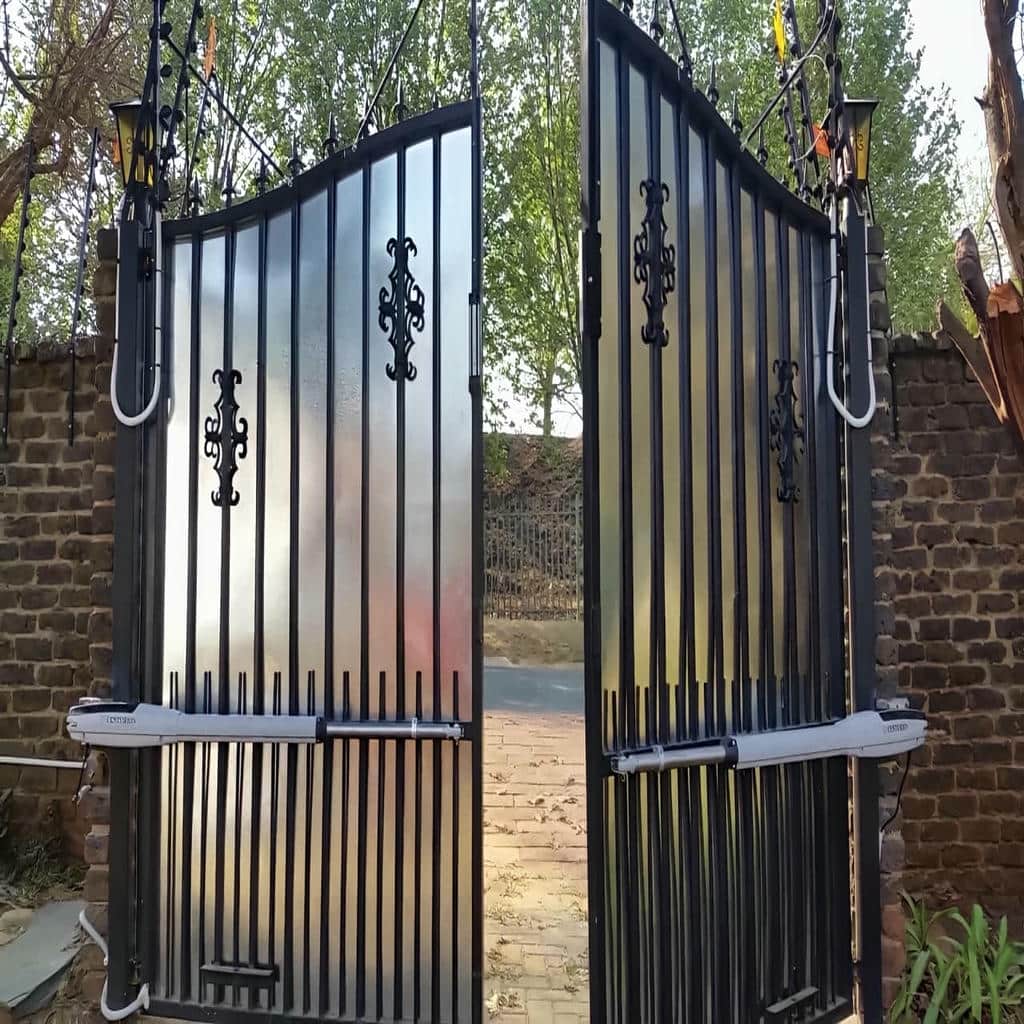 جک درب پارکینگ بازویی مشکی در خرم آباد