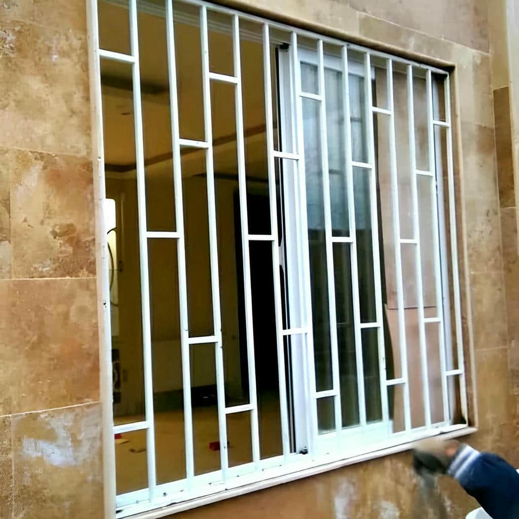 گارد فلزی سفارشی برای دهانه قدی خانه یاسوج