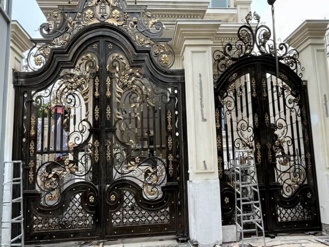 درب حیاط فلزی در استان چهارمحال و بختیاری مرکز فروش و سفارش درب حیاط در استان چهارمحال و بختیاری